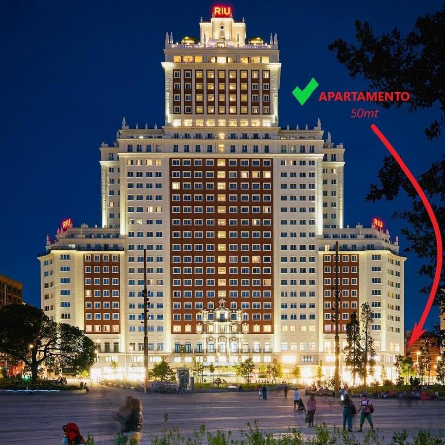 Centrico Plaza Espana - Gran Via مدريد المظهر الخارجي الصورة